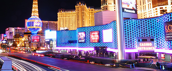 Las Vegas Strip at night